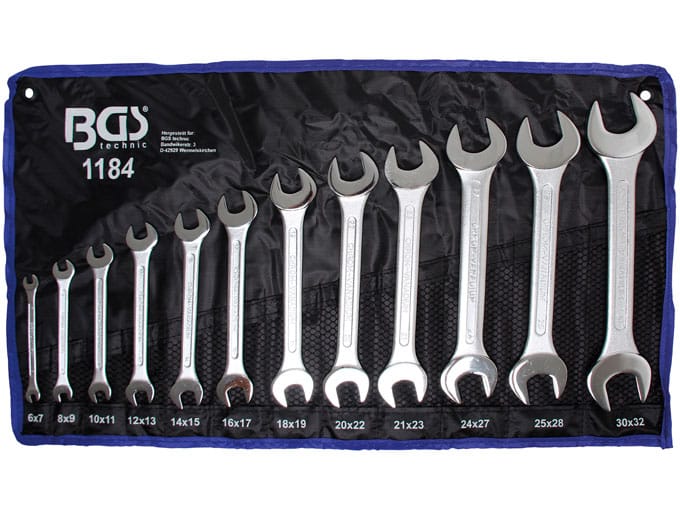 BGS Avosilmukka-avaimet 12-osainen sarja 1184
