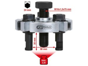 Kstools 150.3130 Kiilahihnan ulosvedin, 3 vartta.
