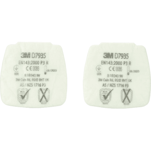 Hiukkassuodatin P3 3M D7935 Secure Click, 80 par / pak