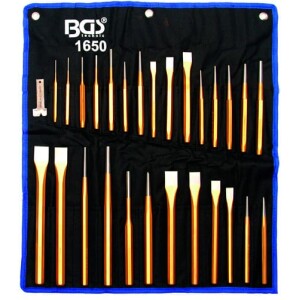 BGS-1650 28-osainen Tuurna,- pistepuikko ja kylmämeisselisarja