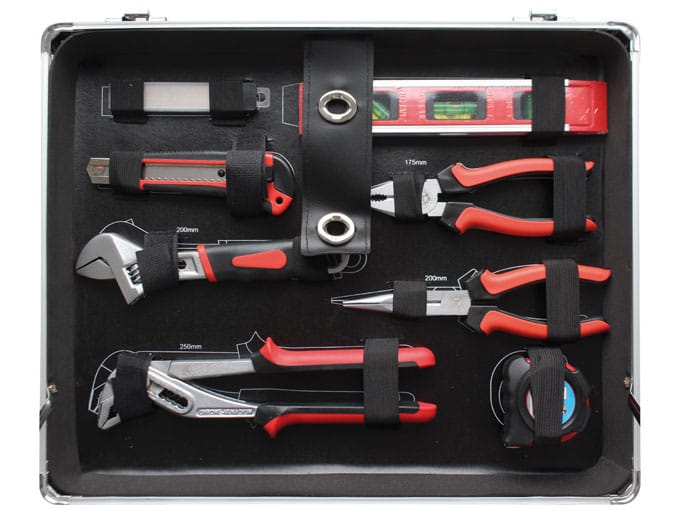 Kraftmann 129-osainen Työkalusarja alumiinilaukussa 2204 - Image 3