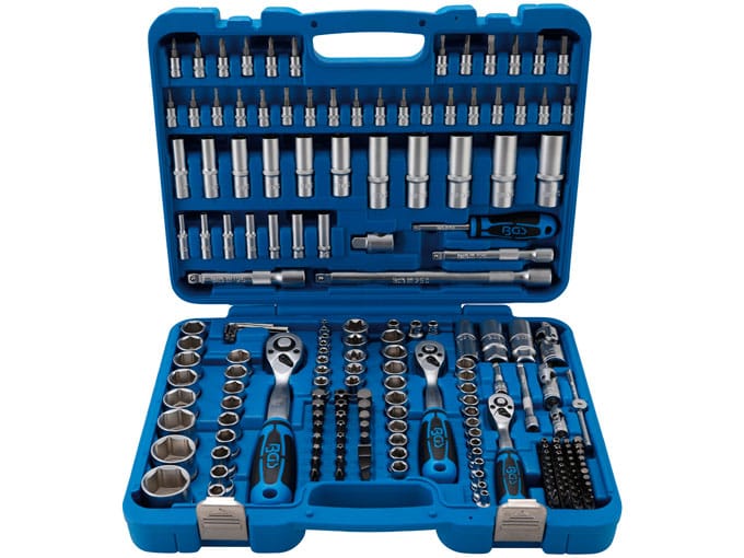 BGS 192-osainen Hylsysarja Hexagon Pro Torque® 1/4", 3/8", 1/2" 2243