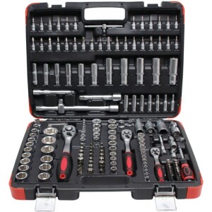 Kraftman 172-osainen Hylsysarja 1/4", 3/8", 1/2", 2283