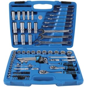 BGS 92-osainen Hylsyavainsarja, kuusiokanta 6,3 mm (1/4") / 10 mm (3/8") 2289