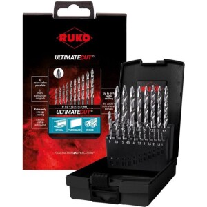 RUKO 259214ro Kierukkaporasarja 1-10mm flowstep