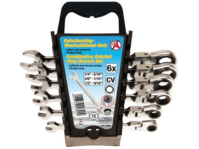 Kraftmann 6-osainen Räikkälenkkisarja tuumakoot 30005