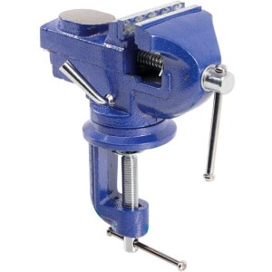 Kraftmann Pöytäruuvipuristin ja alasin 60 mm leuat 3056