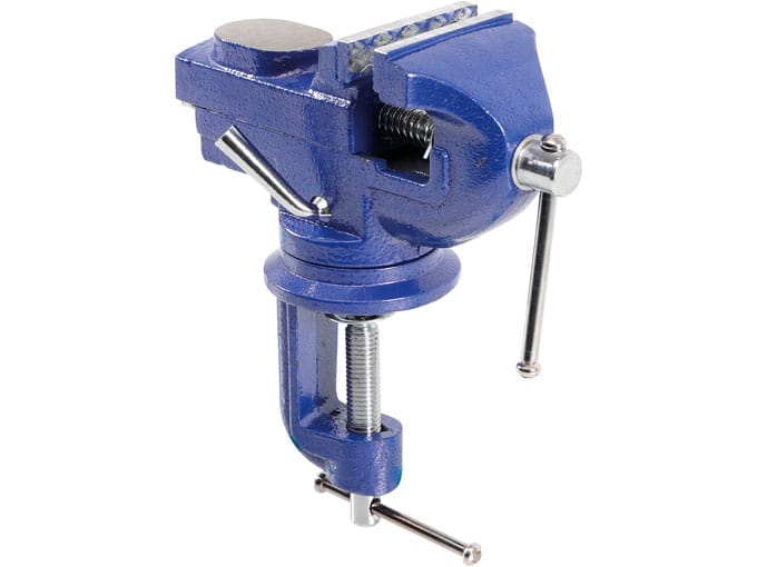 Kraftmann Pöytäruuvipuristin ja alasin 60 mm leuat 3056