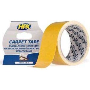 HPX Kaksipuolinen mattoteippi 50mmx5m