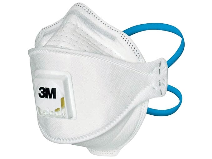 3M Aura 9322+ FFP2 Suodattava Puolinaamari Ventiilillä yksittäispakattu