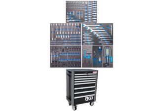 BGS-4113 Työkaluvaunu työkaluilla 234 osaa