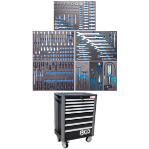 BGS-4113 Työkaluvaunu työkaluilla 234 osaa
