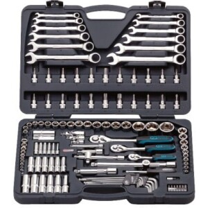 Hylsysarja 1/4"+3/8"+1/2", Kstools 918.0724, 124-os