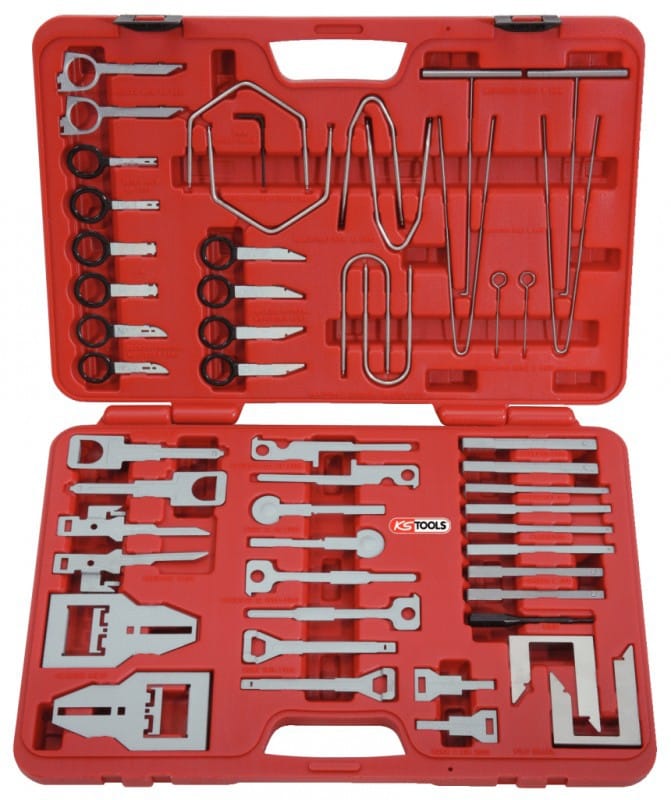 Radion asennus,- ja irroitustyökalusarja 500.1380 Kstools
