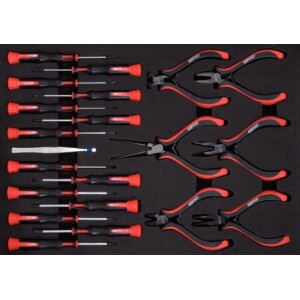 Kstools 21-osainen Microtyökalusarja 500.7190