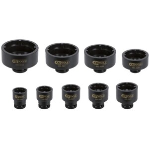 Kstools 450.5020 KM-hylsysarja, tapit sisäpuolella, 9 os