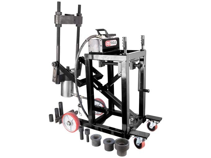 Kstools Olkatappipuristin 75 t ja holkkisarja yht 29 osaa 460.3620