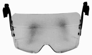 Harmaa visiiri Iris II suojakypärään