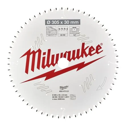 Milwaukee pyörösahanterä MS W305X30X3,0X60