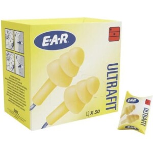 Useamman kerran käytettävä korvatulppa EAR UltraFit, 50 kpl