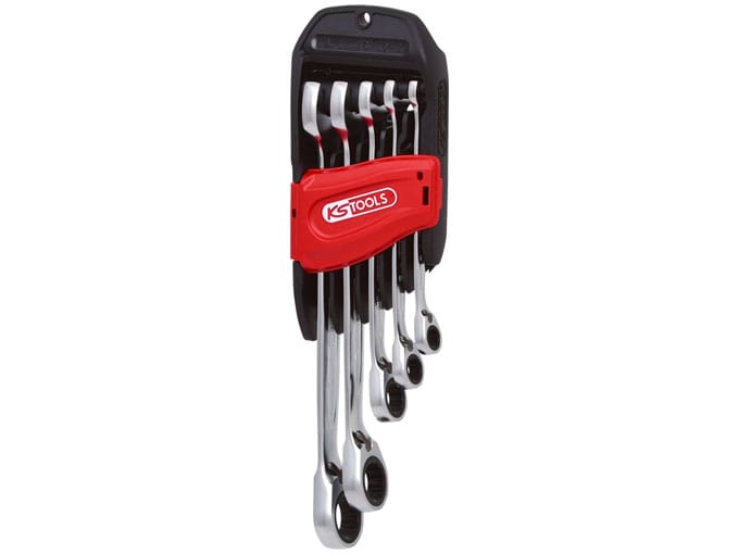 Kstools 503.4605, 5-osainen GEARplus Räikkälenkkisarja