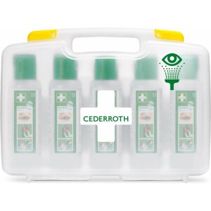 Kannettava silmänhuuhde laukussa Cederroth 51011042 5X500 ml