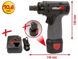 Kstools Akkukäyttöinen Hiomakone 22 000 kierr/min 10,8 V 1 akku ja 1 laturi 515.3545