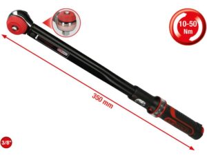 Kstools 516.1422 Momenttiavain 10-50 Nm, 3/8"