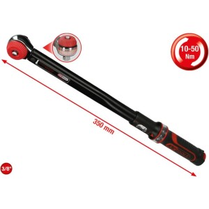 Kstools 516.1422 Momenttiavain 10-50 Nm, 3/8"
