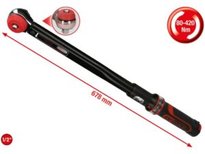 Kstools Momenttiavain 80-420 Nm, 1/2", 516.1482