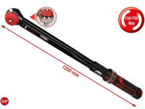 Kstools Momenttiavain 150-750 Nm, 3/4", 516.1493