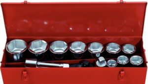 Kstools 15-osainen Hylsysarja 1" 911.0815