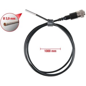 Kstools HD-videoskooppi-sondi vaihdettava , 0°, Ø 3,9 mm, videolle 550.7500