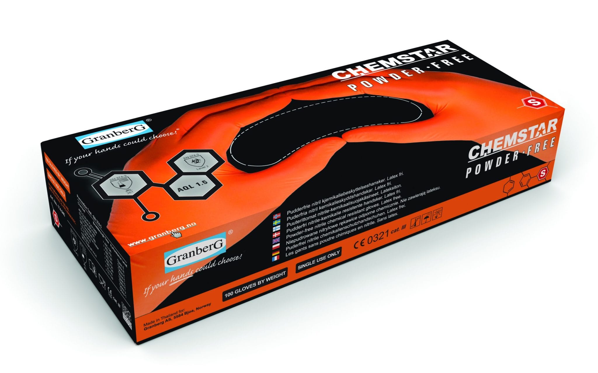 Kertakäyttökäsine Chemstar®