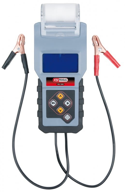 Kstools 550.1646 Digitaalinen akku, laturi, ja starttimoottoritesteri