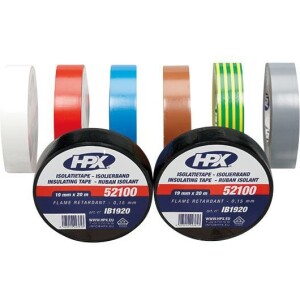 Sähköteippi 19 mm x 20 m joustava