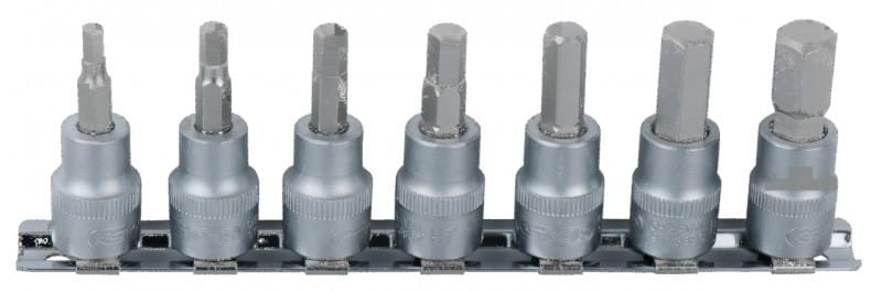 Kuusiokolohylsyt 3/8"