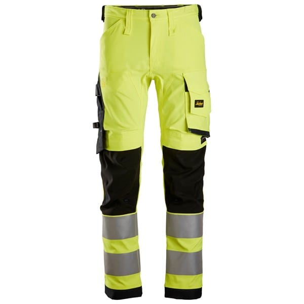 Snickers 6343 High-Vis joustavat housut luokka 2 - Image 2