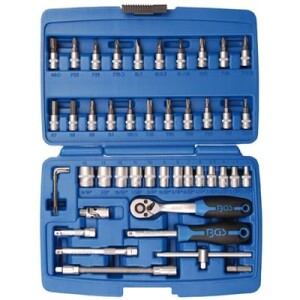 BGS 46-osainen Hylsysarja 1/4" 2146