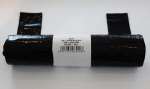 6422 sangallinen roskakassi 30L, musta