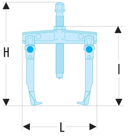 Ulosvetäjä Facom U.301-150 - Image 2