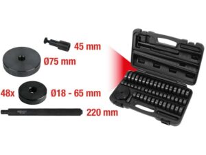 Kstools Laakereiden ja puslien ulosveto ja asennussarja 700.1350