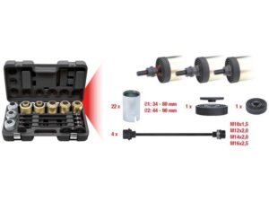 Kstools 700.1550 Paine- ja vetohylsysarja