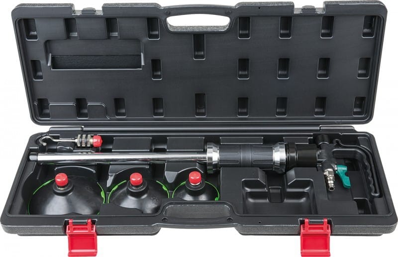 Paineilmatoiminen korinoikaisu- ja liukuvasaratyökalusarja 140.2080 Kstools