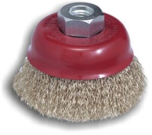 Messinkikuppiharja T80 M14