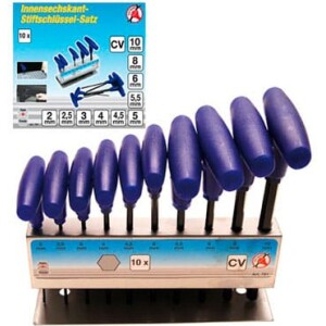 BGS Kuusiokoloavainsarja T-kahvalla 791