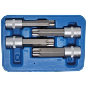 Torx Bits hylsysarja 1/2", T70-T100