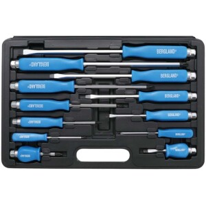 Kraftmann 12-osainen Ruuvimeisselisarja 7890