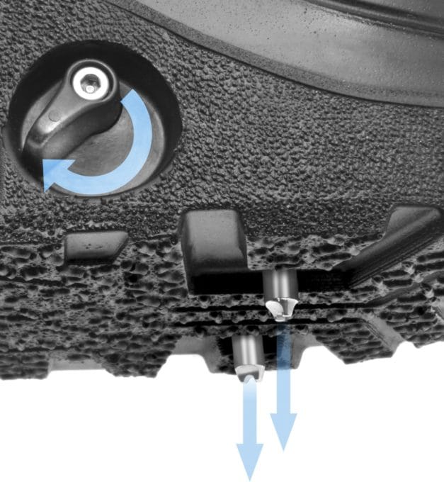 Sievi Spike 3 Talviturvakengät nastamekanismilla - Image 4