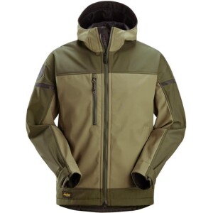 Snickers 1226 AllroundWork, hupullinen Softshellstretch-takki